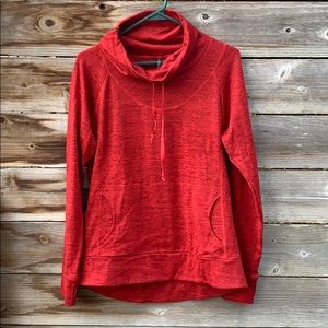 Kuhl Womens Kowl Neck pullover top Sz L Red